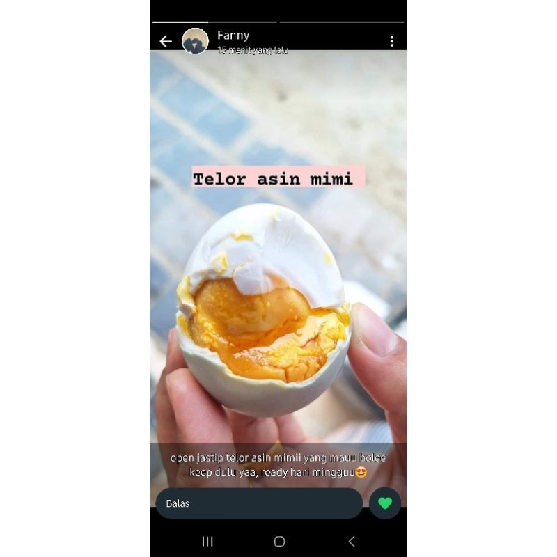 

Telur asin mimi isi 12