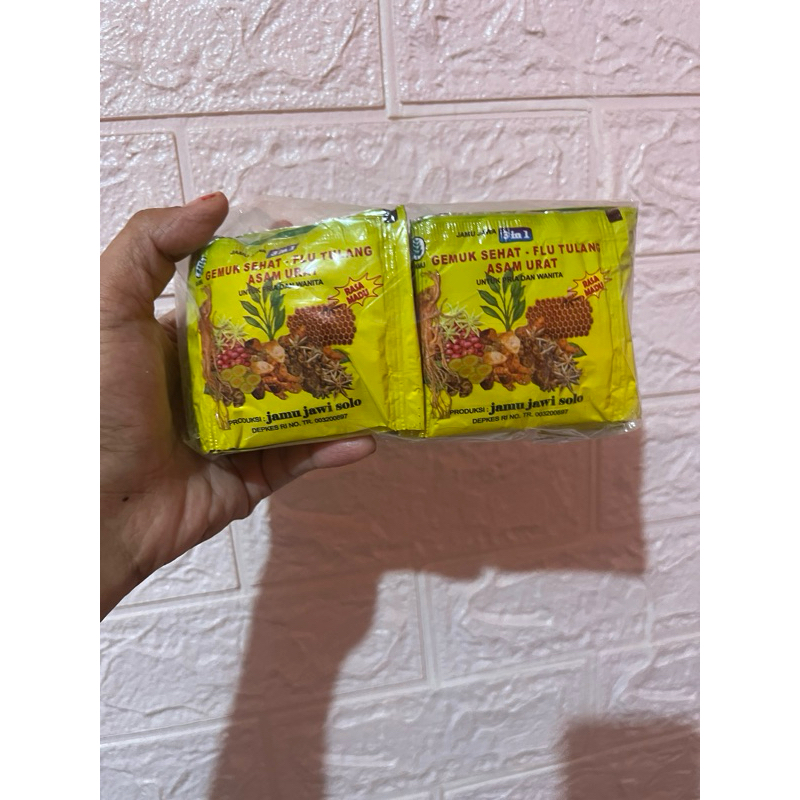 

JAMU 3in1 GEMUK SEHAT - FLU TULANG ASAM URAT ORIGINAL!