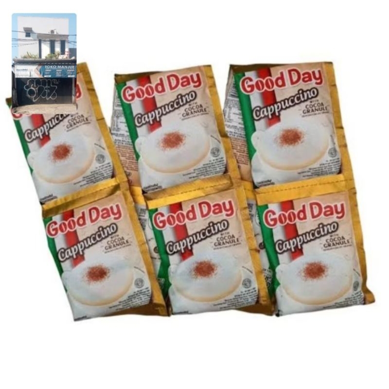 

GOOD DAY CAPUCINO 1 RENCENG 10PCS