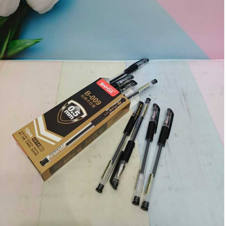 

(1pc) pen gel murah/gel pen hitam/bolpen gel termurah/pen murah/pena/pulpen gel office