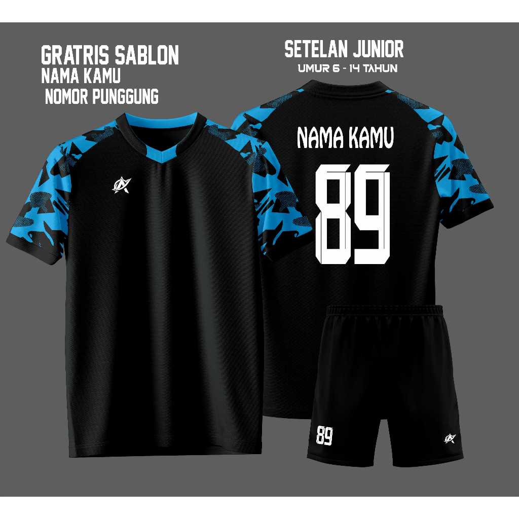 GRATIS SABLON BAJU JERSEY FUTSAL ANAK COWO DAN CEWE