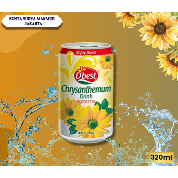 

Minuman Kaleng D'Best Chrysanthemum 320Ml