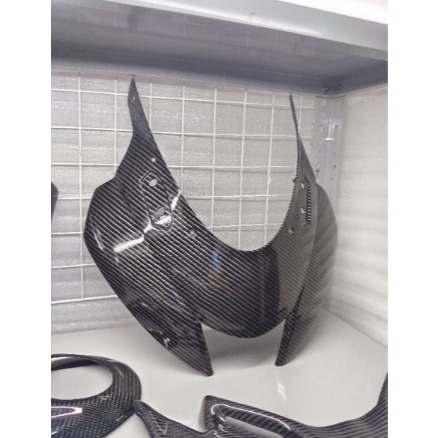 Kedok Body Depan Suzuki GSX R150 Carbon Kevlar