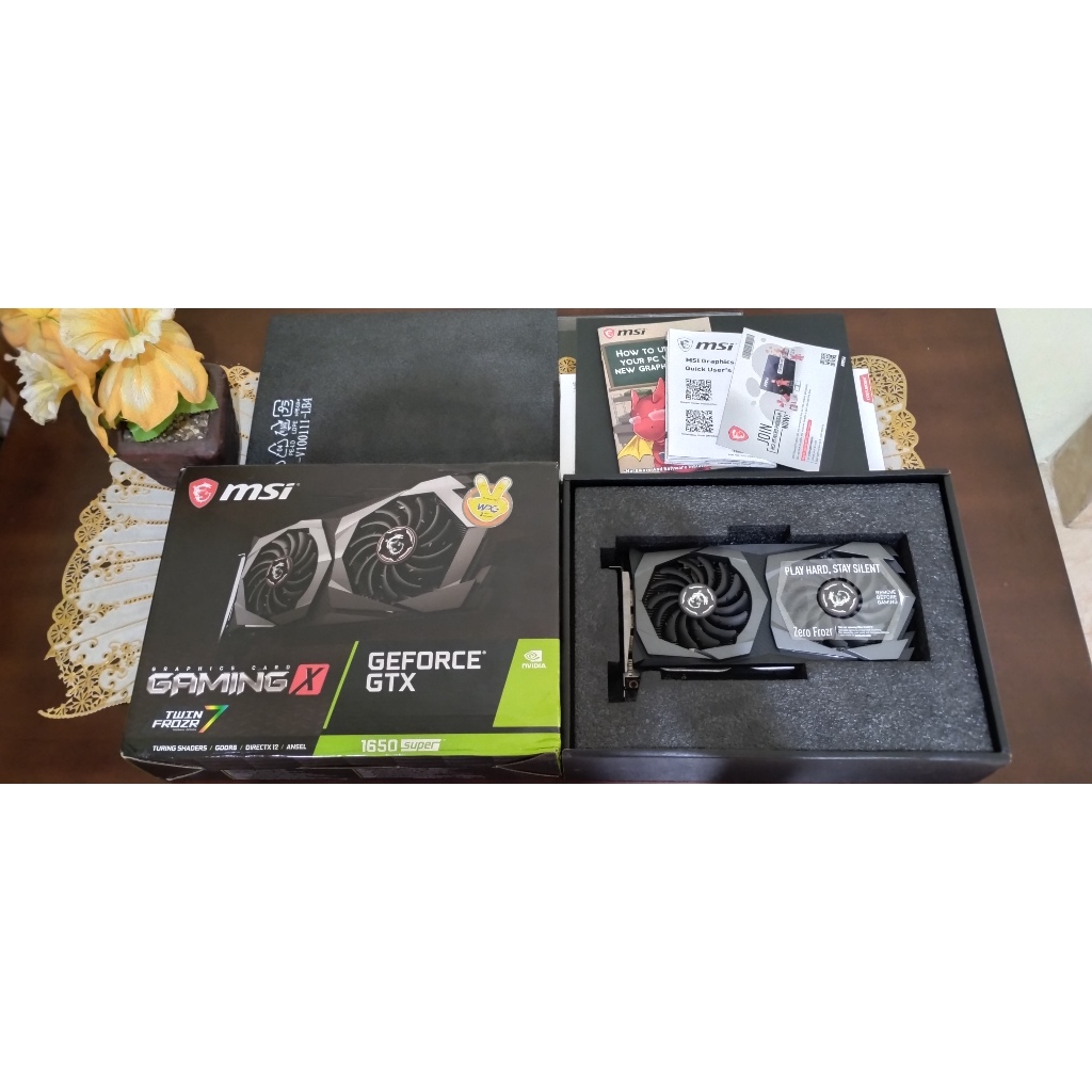 MSI GTX 1650 Super Gaming X GDDR6 4GB