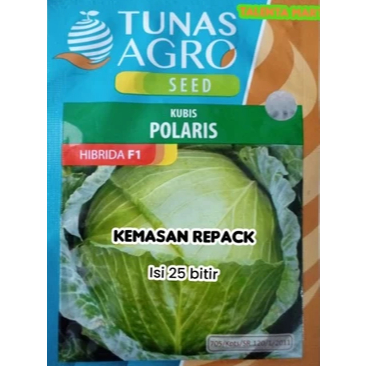 Tunas Agro Kubis Polaris Hibrida F1 Komporan Repack Isi 25 bitir