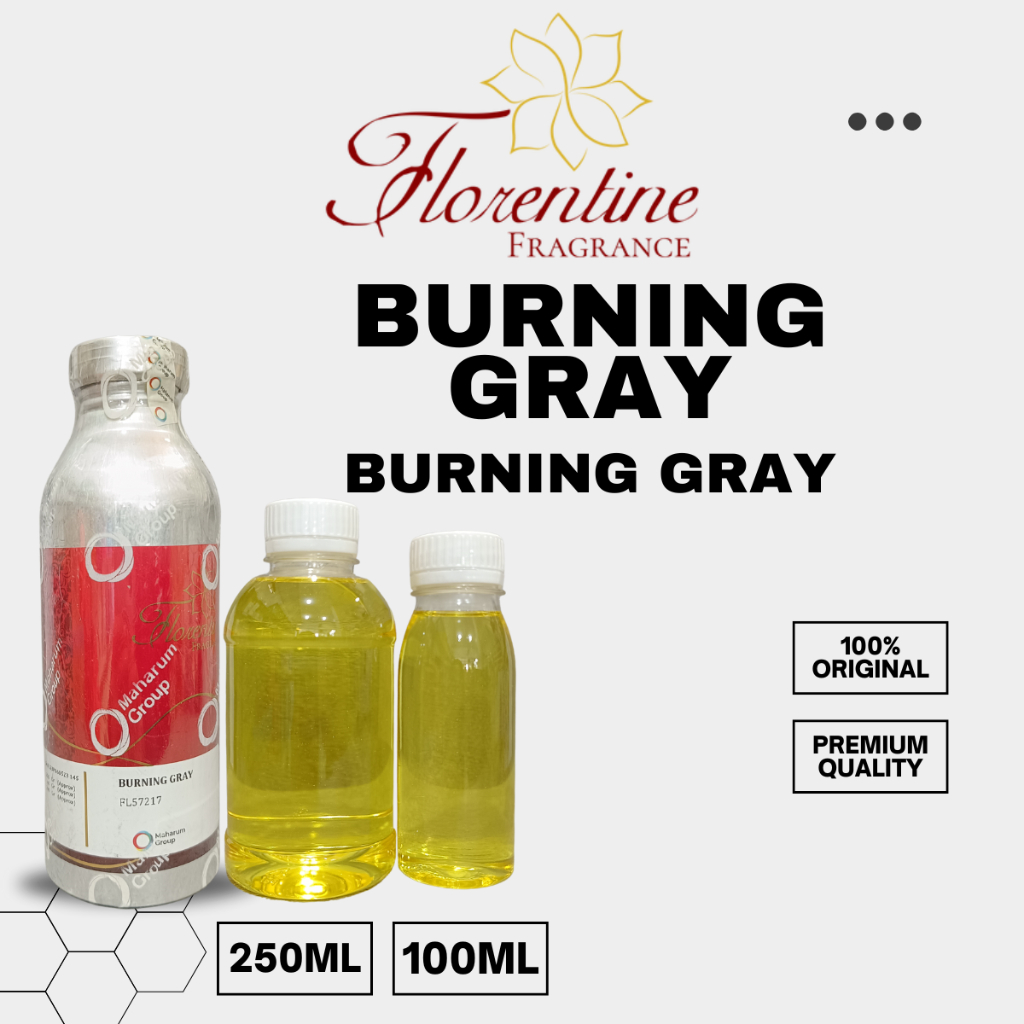 Bibit Parfum Burning Gr3y 100ml Florentine Burning Grey