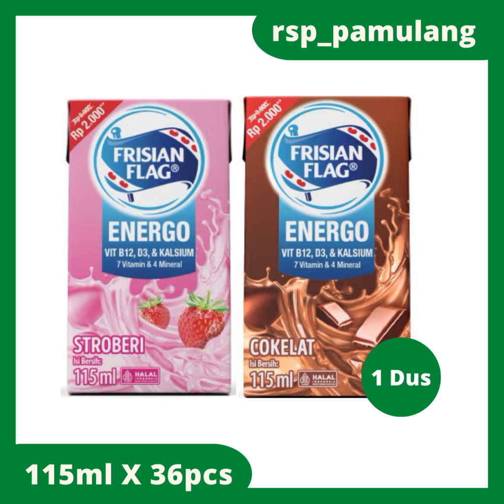 

Energo Frisian Flag 115ml X 36pcs 1 DUS (Stroberi/Cokelat/Mix*)