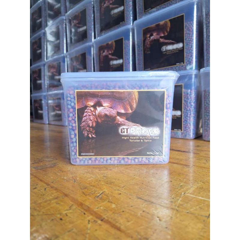 GTF 1KG PELET TORTOISE SULCATA ALDABRA PARDALIS ISTAR BURMESE PELET KURA DARAT GT-FREEK