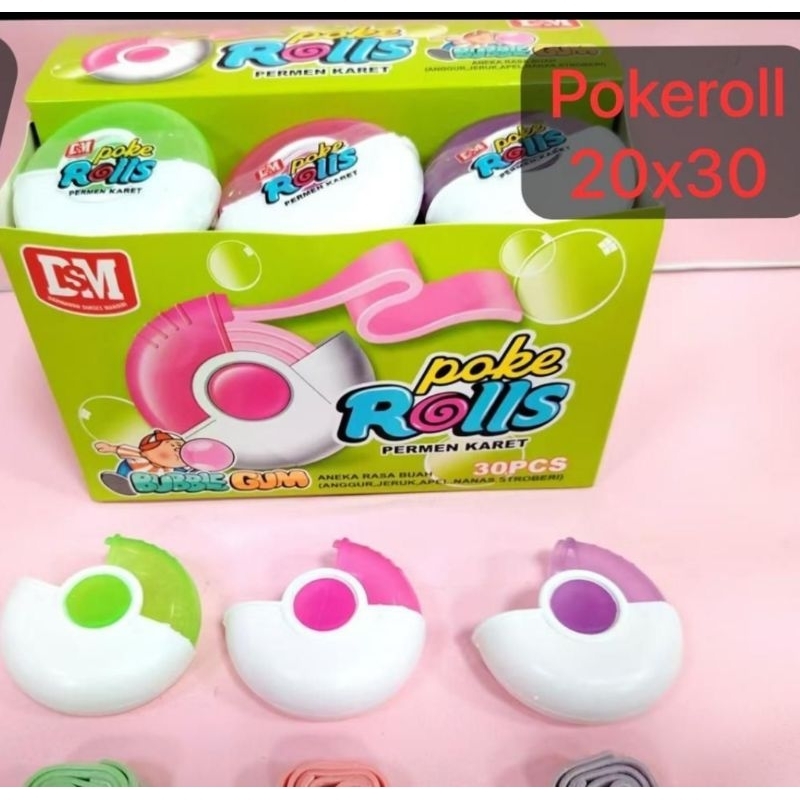 

DSM Poke Rolls Permen Karet 30pcs