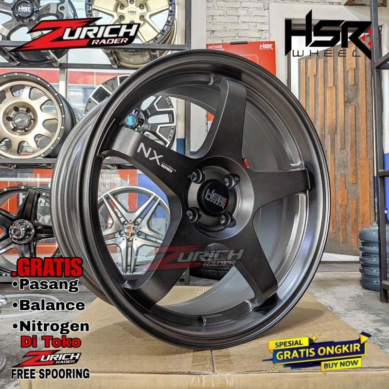 Velg Mobil Hsr Ring 18 Kailolo Pcd 4x100 Untuk Mobilio Raize Spresso Mobilio Rocky City
