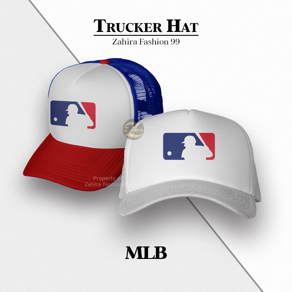 Topi Trucker MLB-Major League Baseball Dewasa
