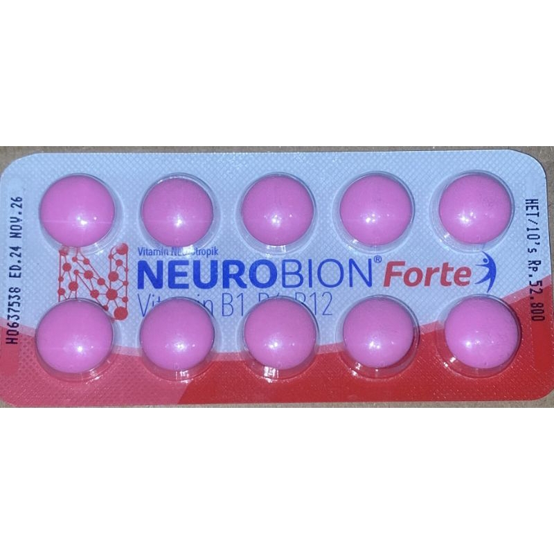 Neurobion Forte Vitamin B1 (pink)