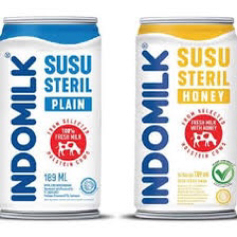 

Indomilk Susu Steril Can Plain Honey