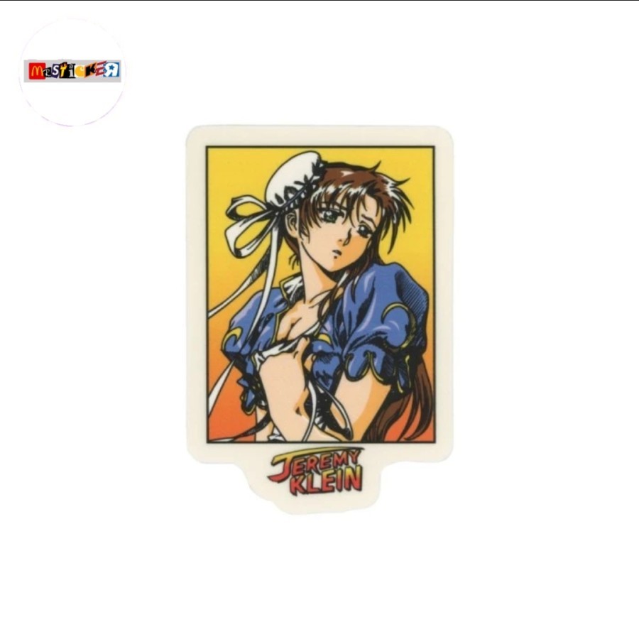 sticker hookups jeremy klein x chun li street fighter stiker