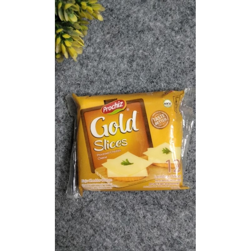 

Keju Prochiz Gold Slices 12 lembar