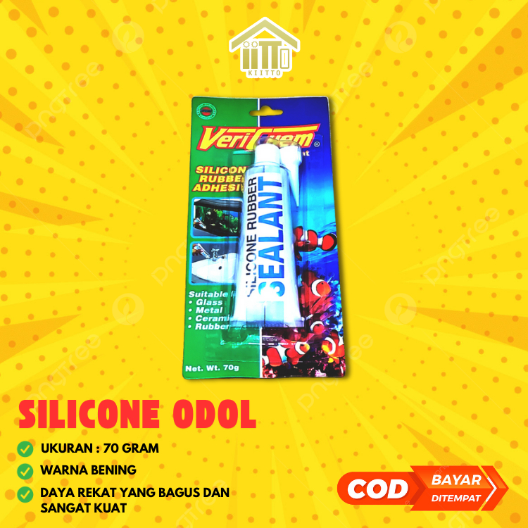 

LEM SILICONE KACA ODOL 70 GRAM / LEM KACA ODOL BESAR 70 GRAM / LEM SERBAGUNA 70 GRAM