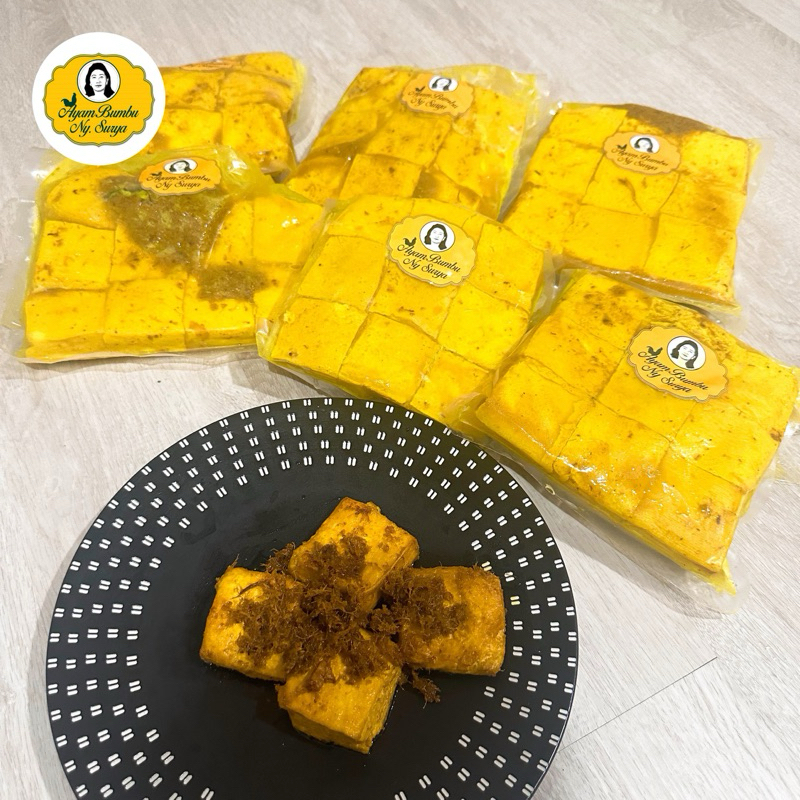 

Tahu Bumbu Kuning Siap Goreng (10 Pcs)