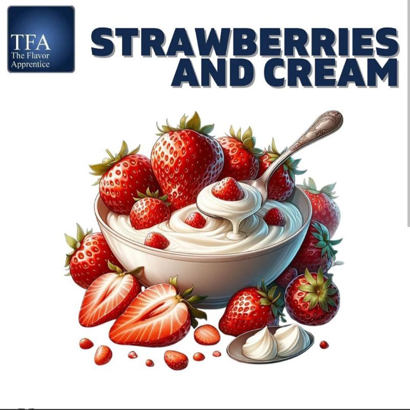 

TFA Strawberries and cream essence flavours