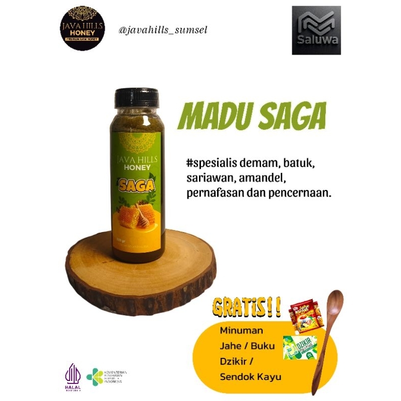 

Madu Saga Java Hills Honey Atasi Demam Batuk pilek