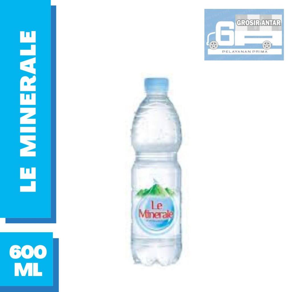 

LE MINERALE TANGGUNG 600 ML 1 DUS ISI 24 BOTOL