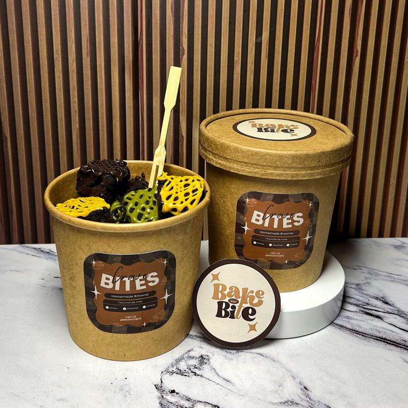 

PRE-ORDER Home-Made Brownies bites (Crave Bites)