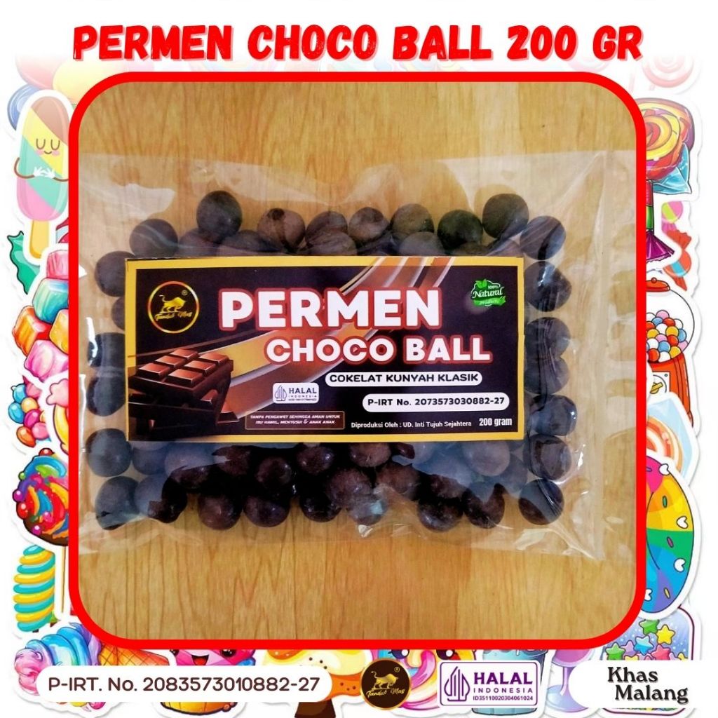 

Permen Choco Ball Kunyah Tanduk Mas - Lezatnya Cokelat dalam Setiap Gigitan