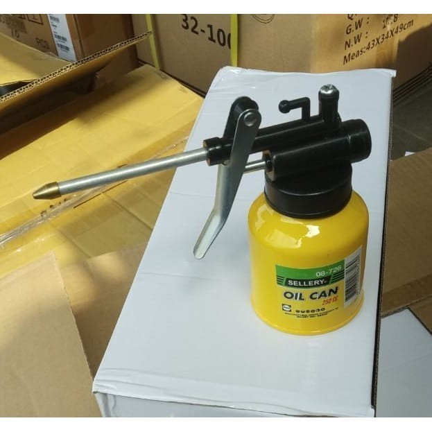 Oli Can / Kaleng Oli 250cc OIL CAN / KALENG OLI / KECRUTAN OLI / BOTOL POMPA SEMPROT OLI / GUN OIL /