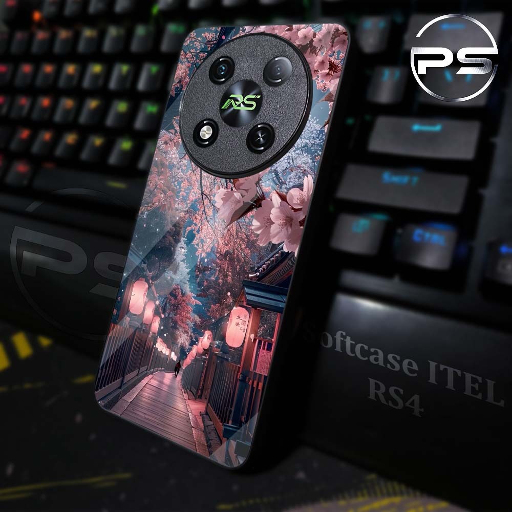 PS26 Softcase Kilau Itel RS4 | Case Itel Kesing Full Cover Pelindung Hp Softcover Smartphone ITEL Rs