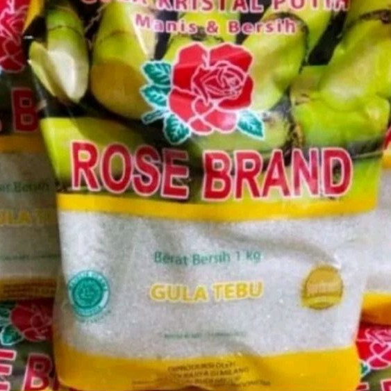 

Gula pasir Rose brand .1Kg