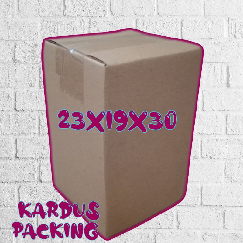 

kardus packing UK 23x19x30 kardus besar kardus kecil