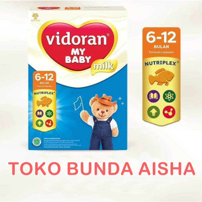 Susu Vidoran 6-12 Bulan 350g 575g 925g