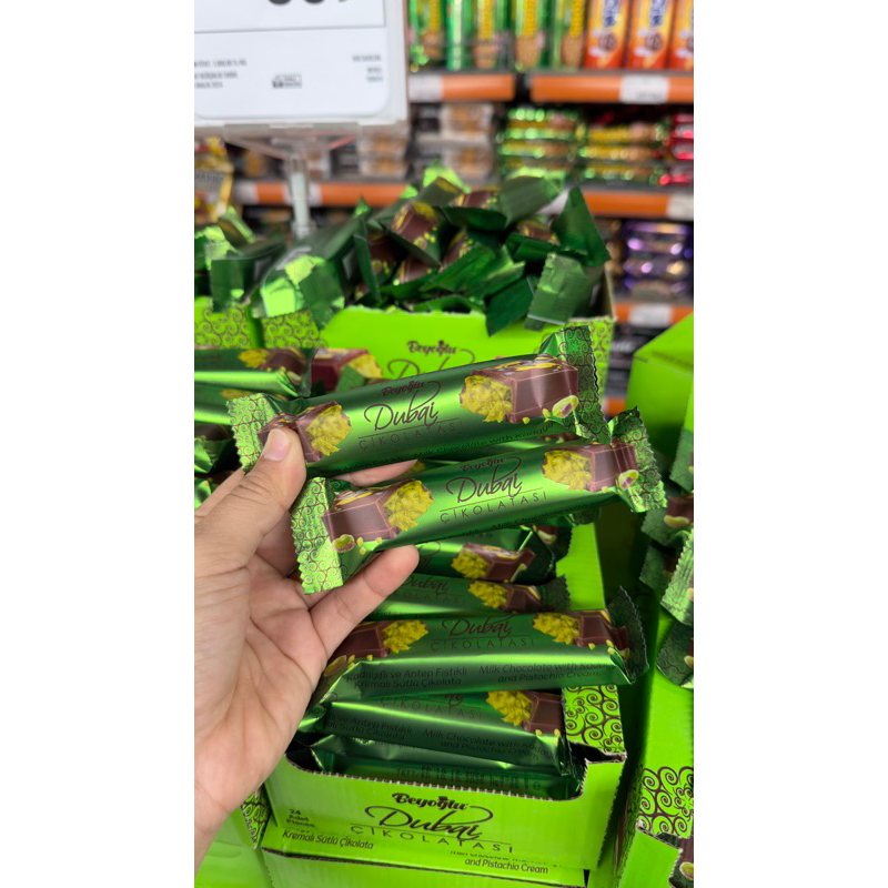 

Coklat Dubai Pistachio Turki Beyoglu 35 gr