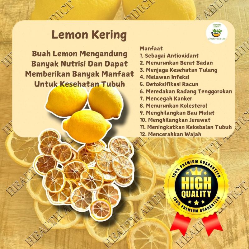 

Lemon Kering California 50 Gram
