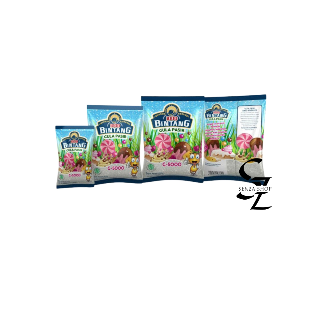 

BINTANG 1000 Gula Putih Kristal Alami 450 gr