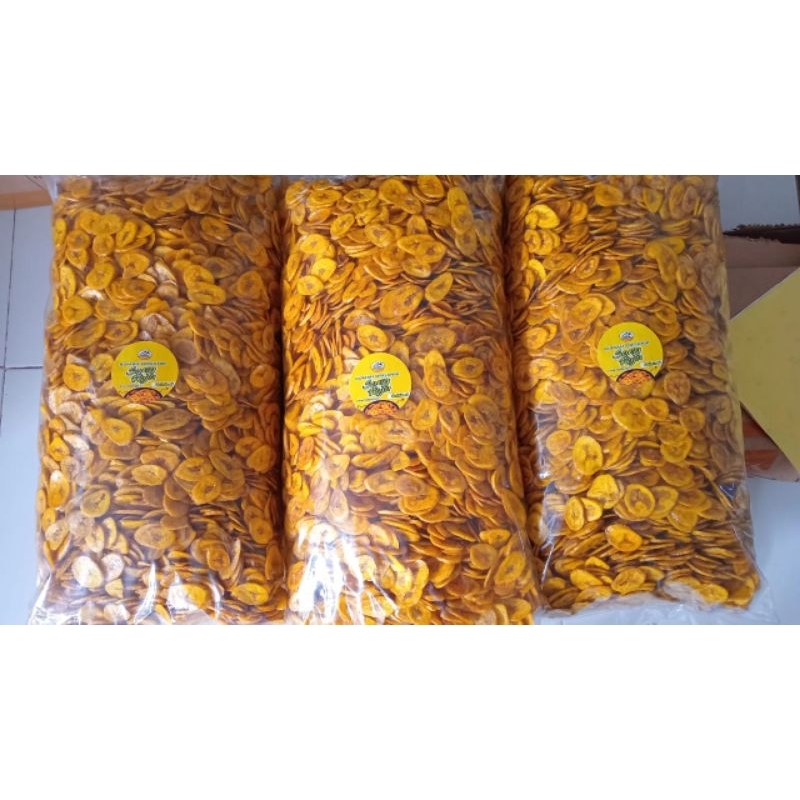 

Keripik Pisang Nangka Bulat Koin / Kripik Pisang Murah Rasa Manis "SANG RAJA" 250 gr - 500 gr