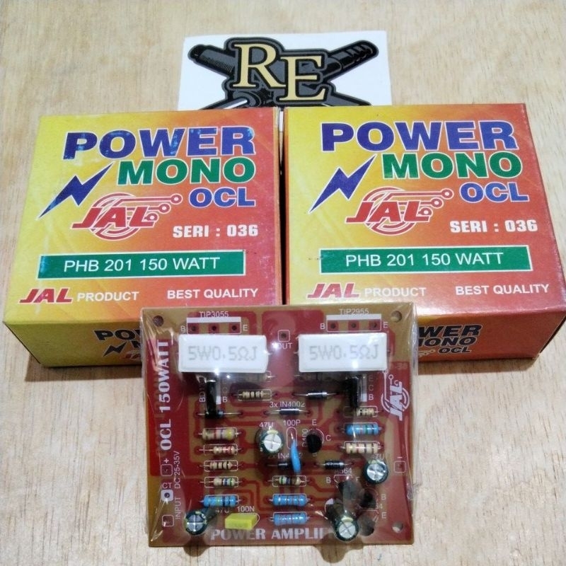 Kit power mono ocl PHB 201 150watt JAL