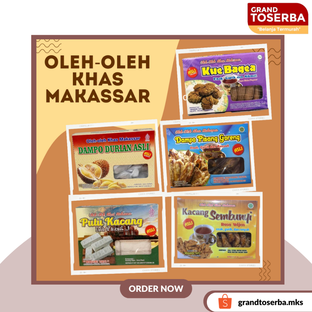 

OLEH- OLEH KHAS MAKASSAR