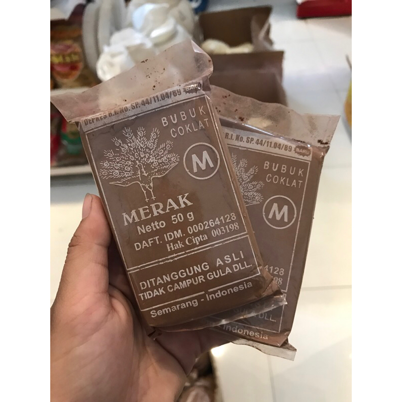 

COKLAT BUBUK MERAK 50g