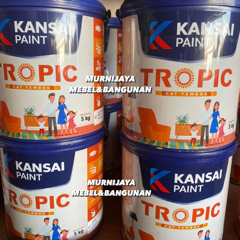 KANSAI PAINT TROPIC CAT TEMBOK INTERIOR 5KG