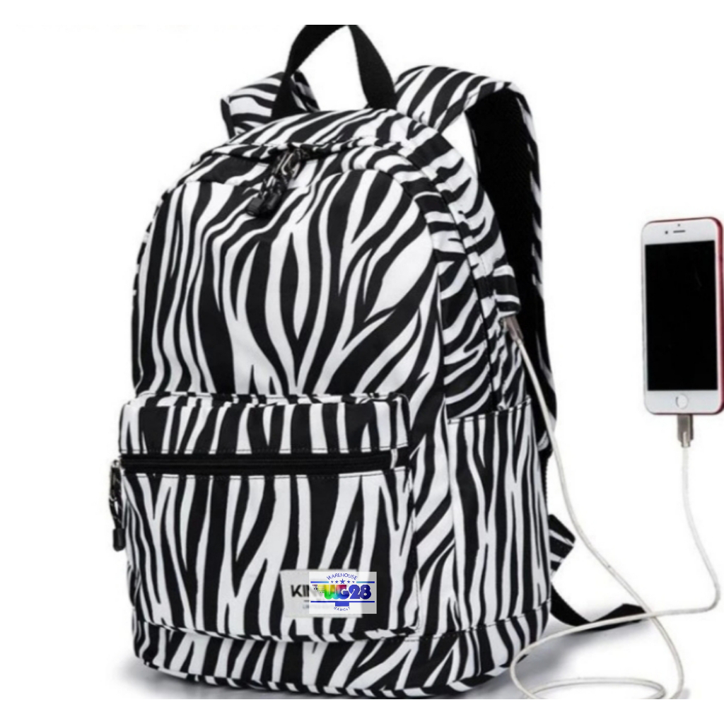 BACKPACK ZEBRA Tas Laptop  Tas Ransel  Tas Sekolah