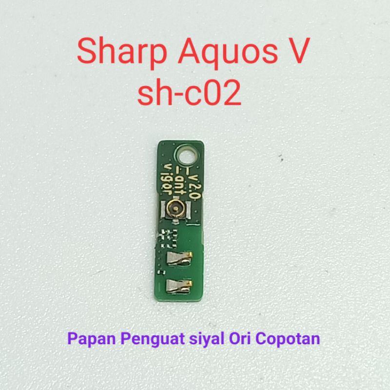 Papan Panguat siyal / sambungan kabel siyal Sharp Aquos V sh-c02 Original Copotan