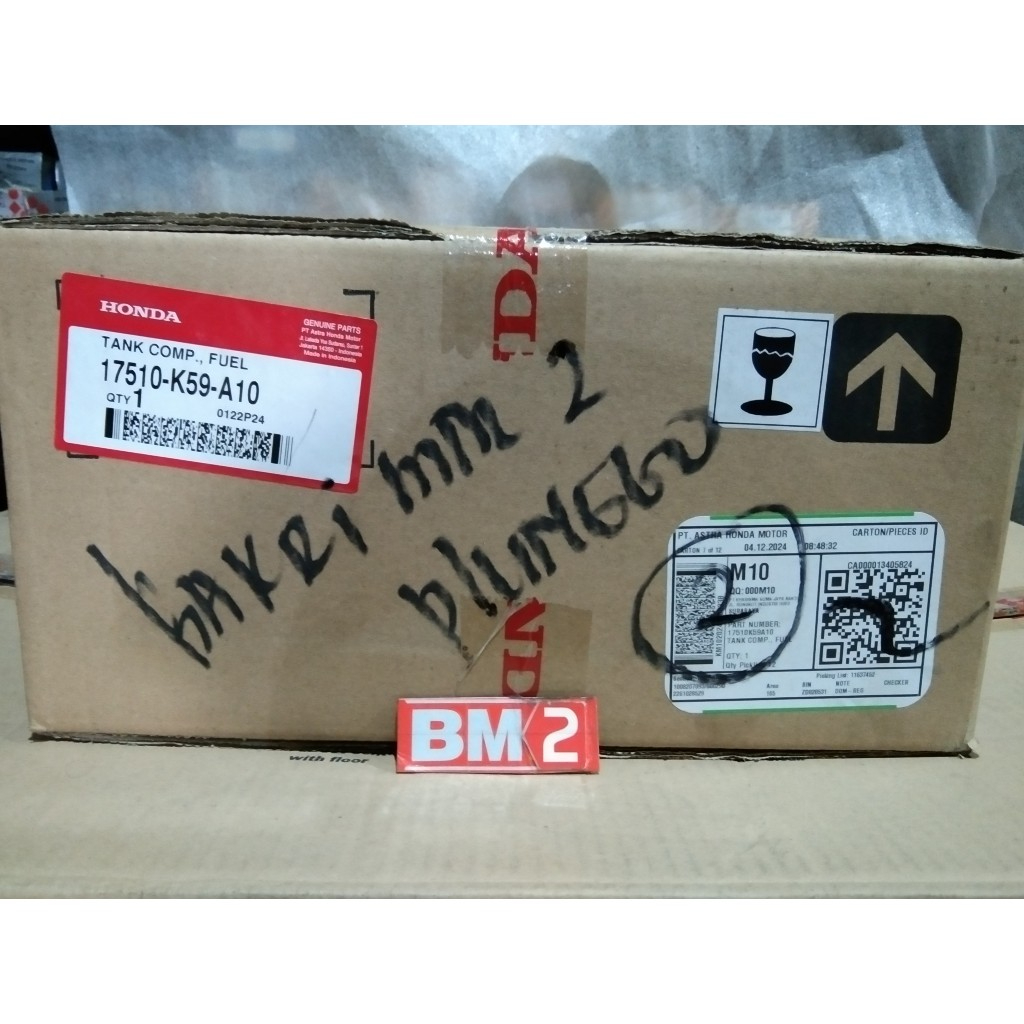 TANGKI BENSIN (TANK COMP FUEL) HONDA VARIO 150 eSP ORIGINAL HONDA 17510K59A10