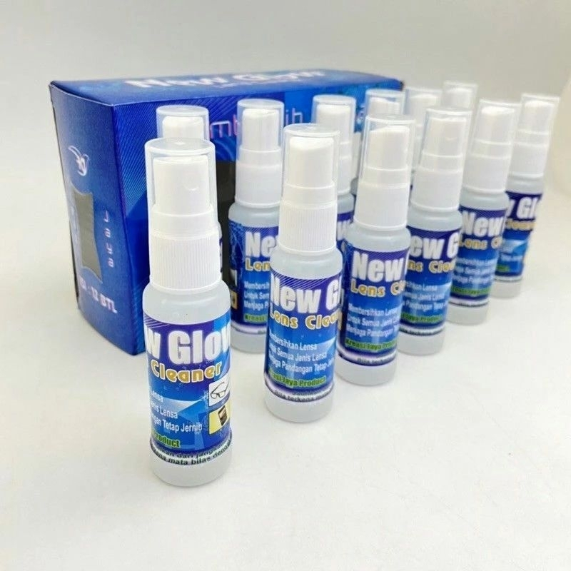 Pembersih kacamata New Glow / Lens Cleaner New Glow / New Glow 30ml