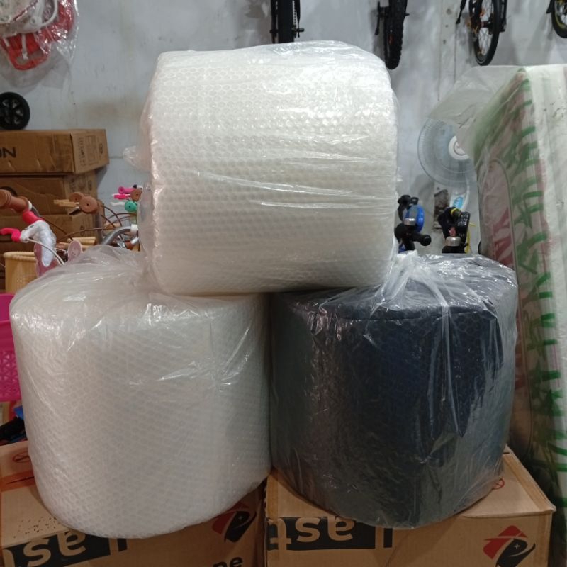 

Bubble wrap Uk 50x30 / Bubble wrap Hitam putih / Bubble wrap packingan