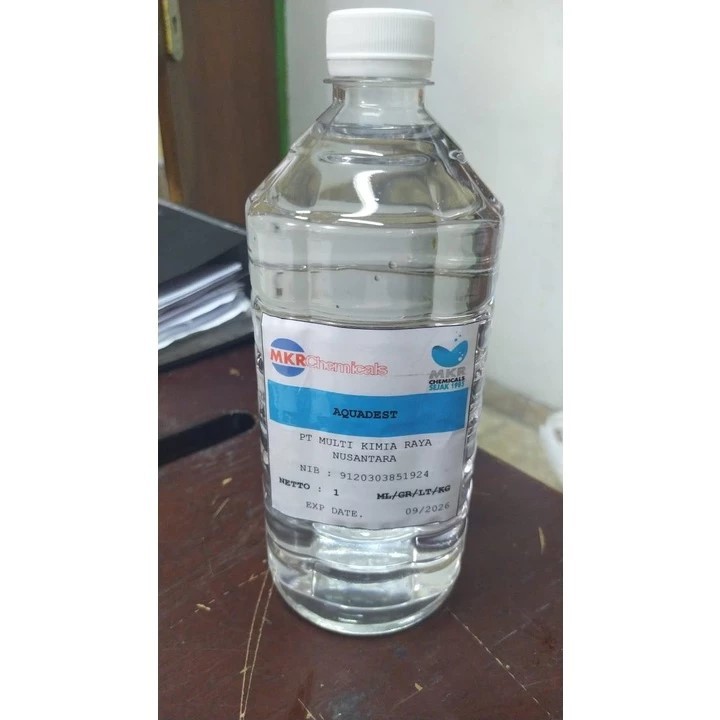 AQUADEST 5 liter dan 1 liter