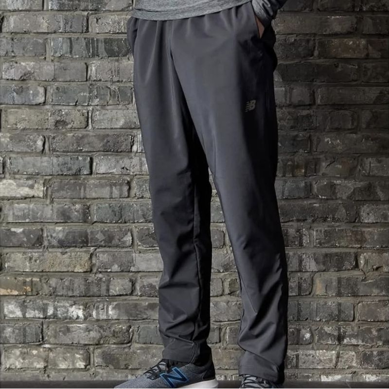 CELANA ORIGINAL NEW BALANCE WOVEN TRAINING PANTS GYM FITNES