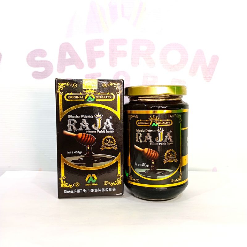 

Madu Prima Raja Hitam Pahit Super 400Gram