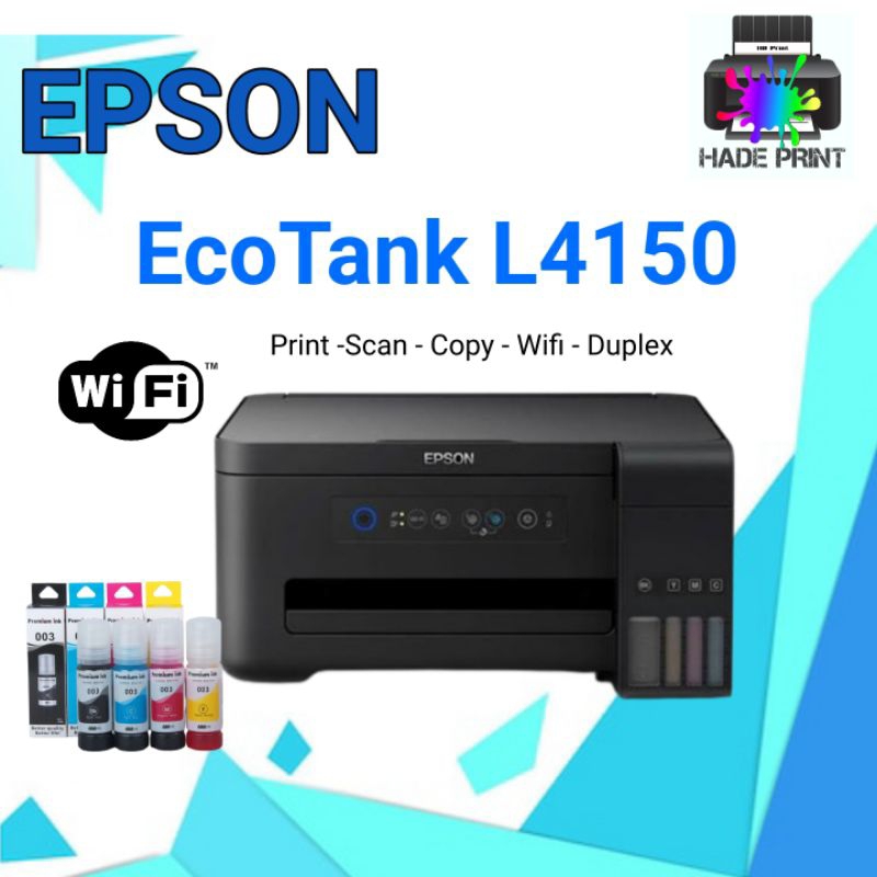 Printer Epson L4150 wifi print scan copy