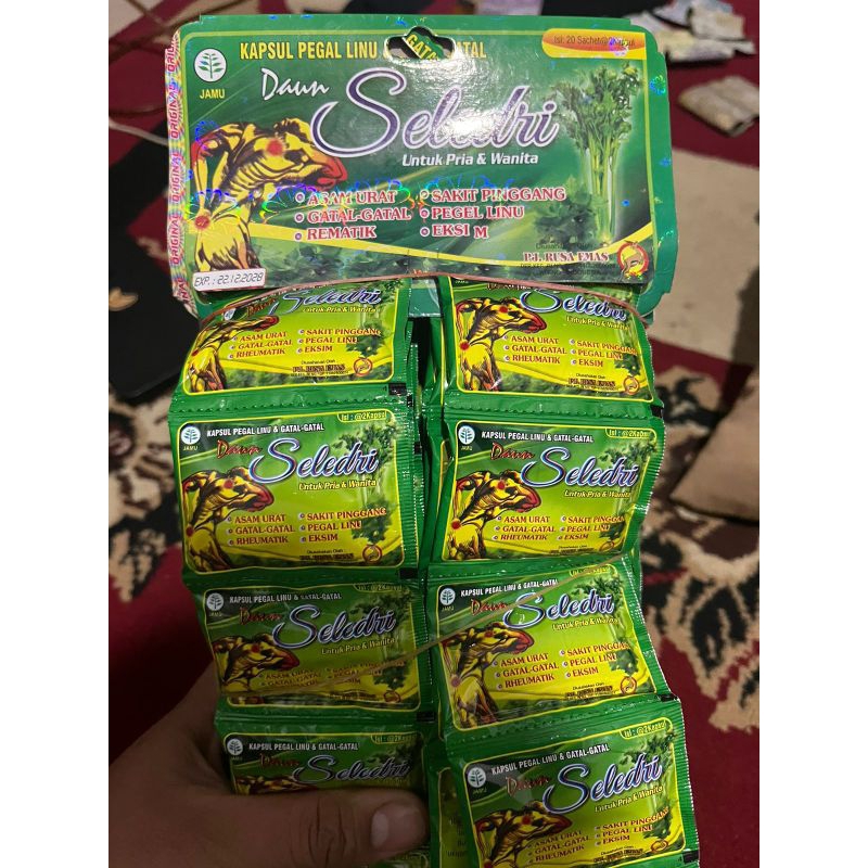 KAPSUL DAUN SELEDRI ORIGINAL