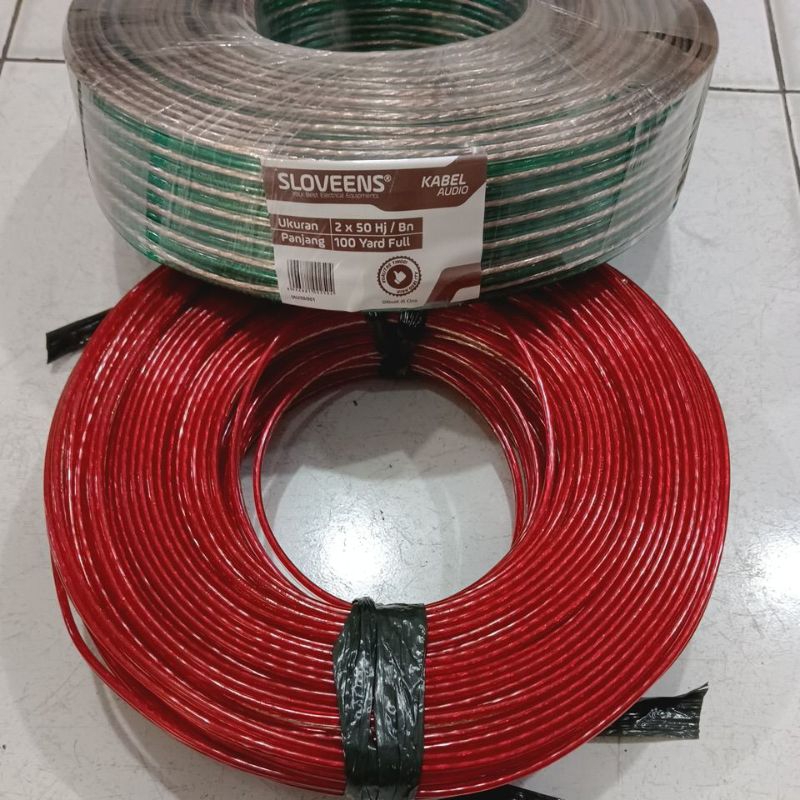 kabel transparan / kabel audio / kabel listrik NYMHY